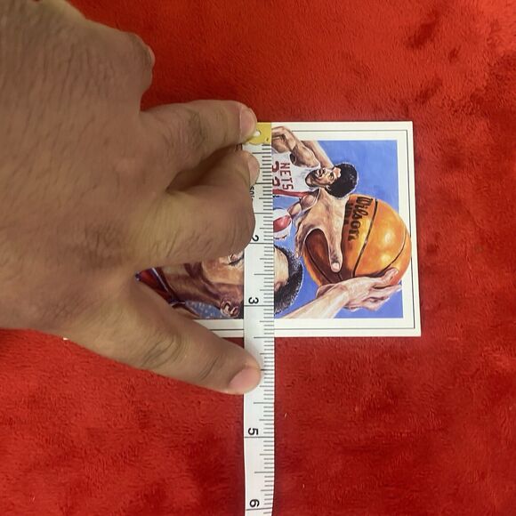 Julius Erving Dr. J 1992 Sports Legends Memorabilia Postcard Third Series #6 - Picture 4 of 4